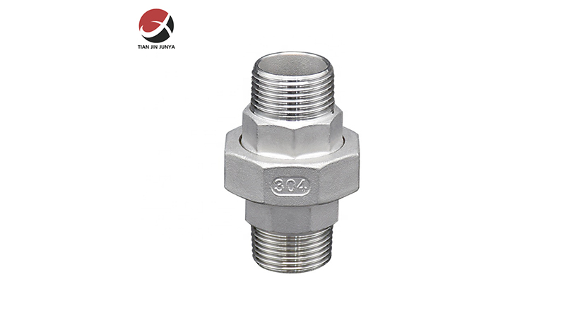 不鏽鋼(gang)雙頭外牙活接(jie)管件