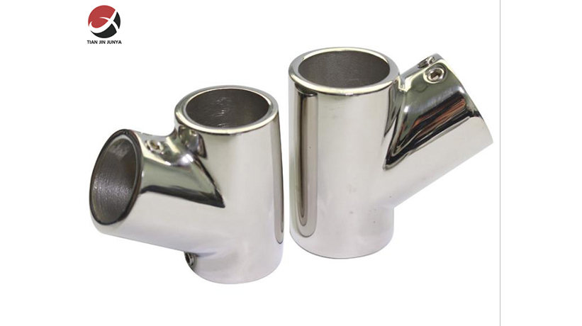  不(bu)鏽鋼60度三(san)通船用五(wu)金配件