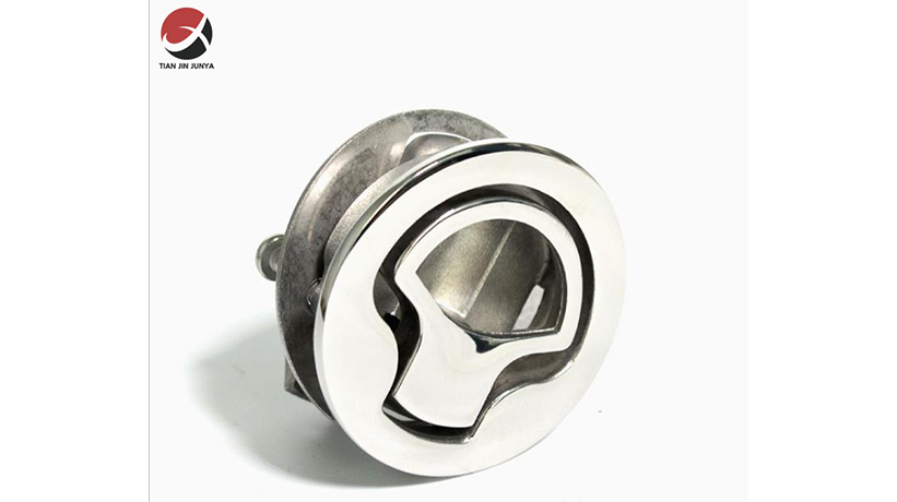 不鏽鋼(gang)鎖體地闆(pǎn)扣 釣魚艇(ting)遊艇艙蓋(gai)甲闆拉手(shou)