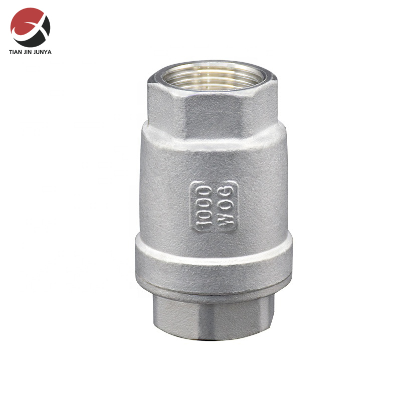 不(bu)鏽鋼二(èr)片式彈(dàn)簧止回(huí)閥